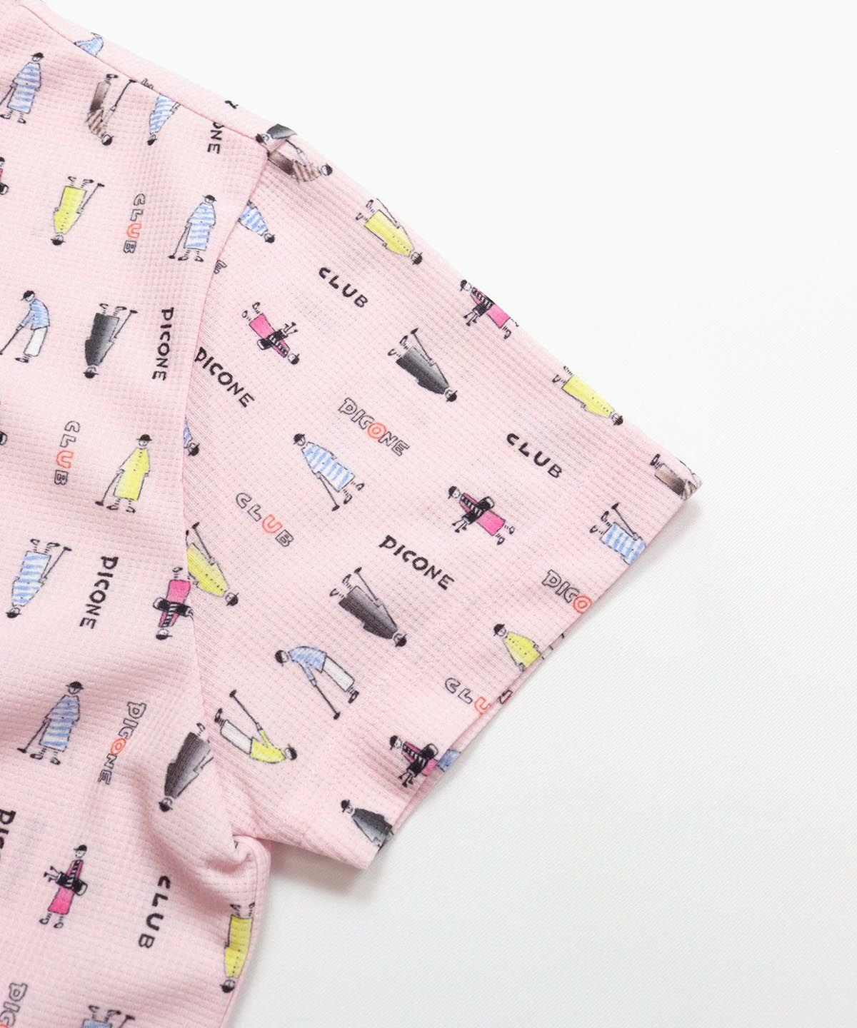 袖部分（ピンク）