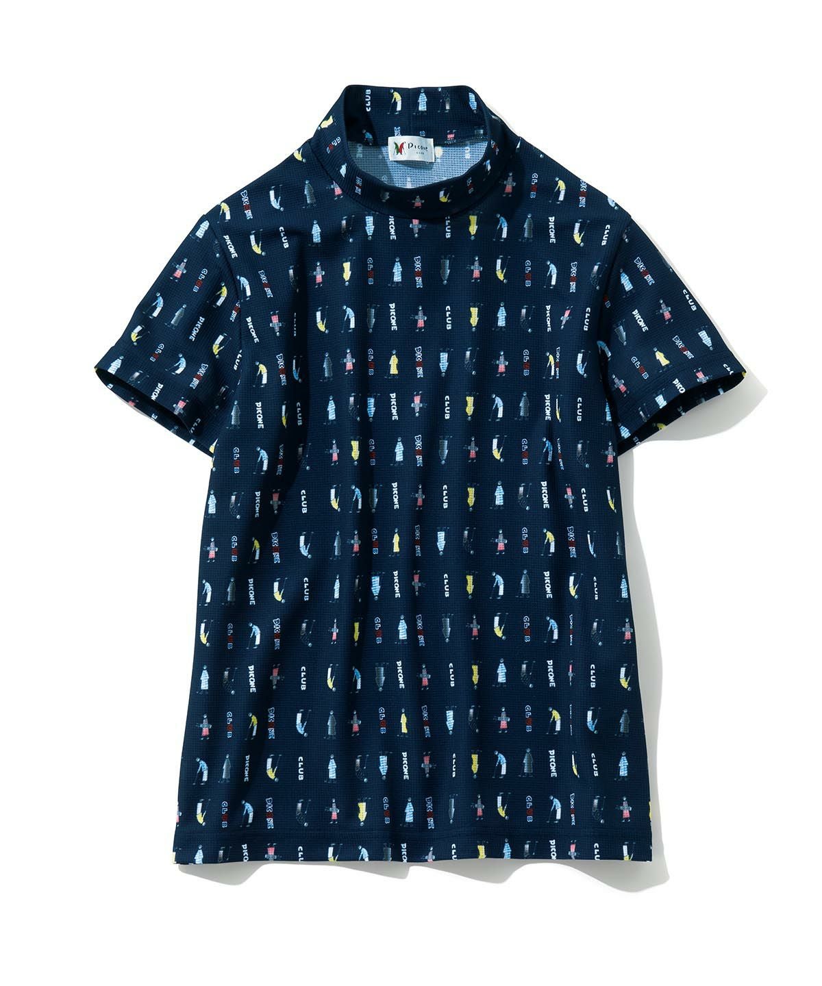 ゴルフピコ柄プルオーバー(ネイビー)