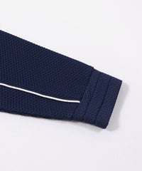 袖口部分（ネイビー）