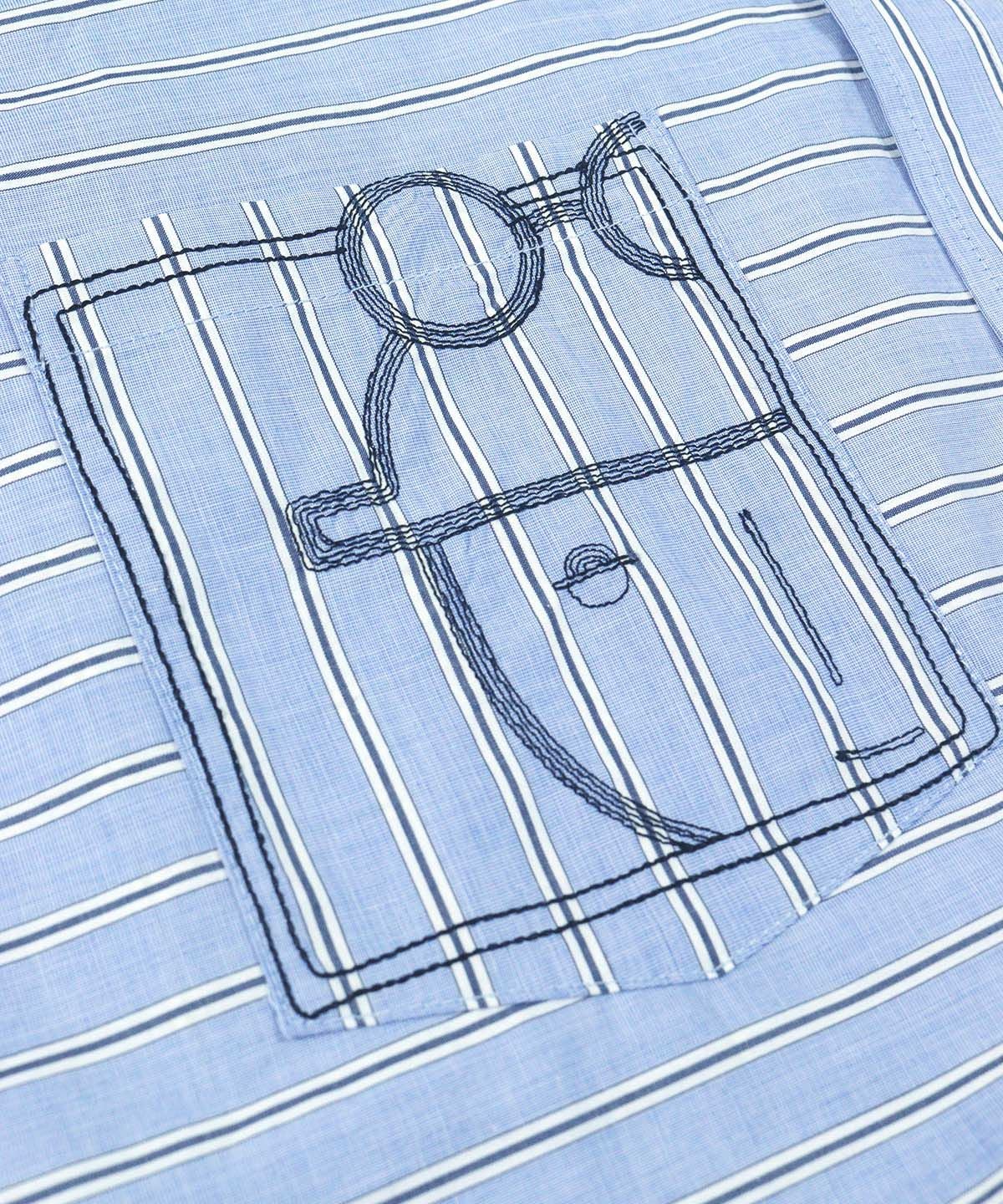 デザイン部分（ブルー）