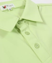 ボタン(ライトグリーン)