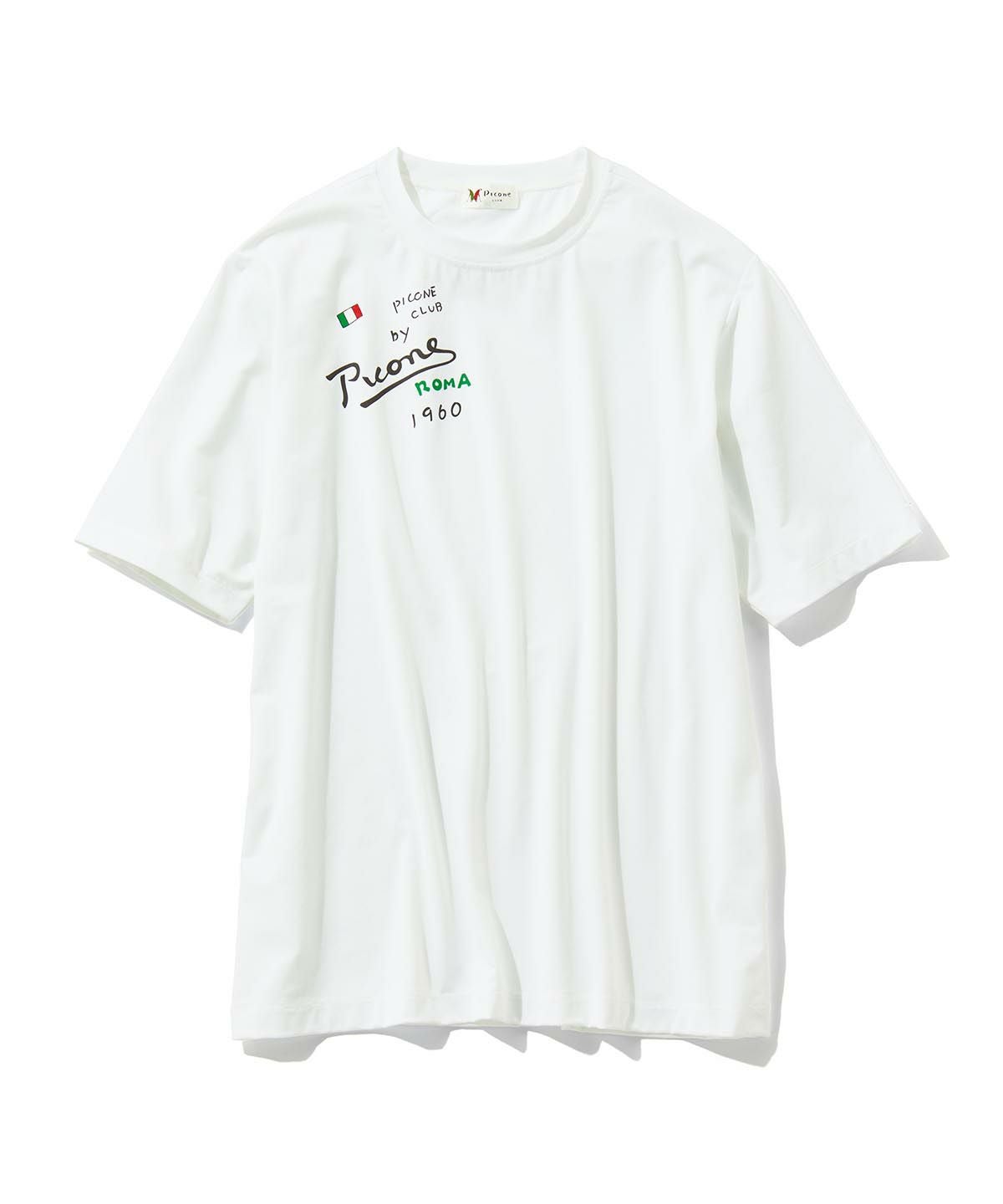 【メンズ】UV速乾プリントＴシャツ（ホワイト）