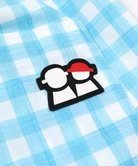 後ろポケットデザインアップ(ライトブルー)