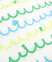 柄詳細(ホワイト×グリーン）