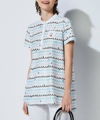 モデル着用画像(ホワイト×ブルー)