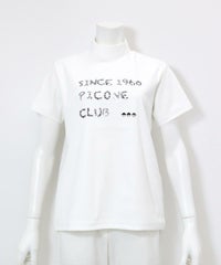 スパンコール刺繍UV冷感プルオーバー(ホワイト)