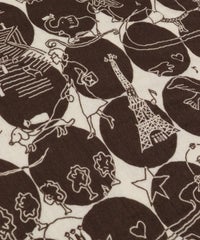 デザインアップ(ベージュ×ブラウン)