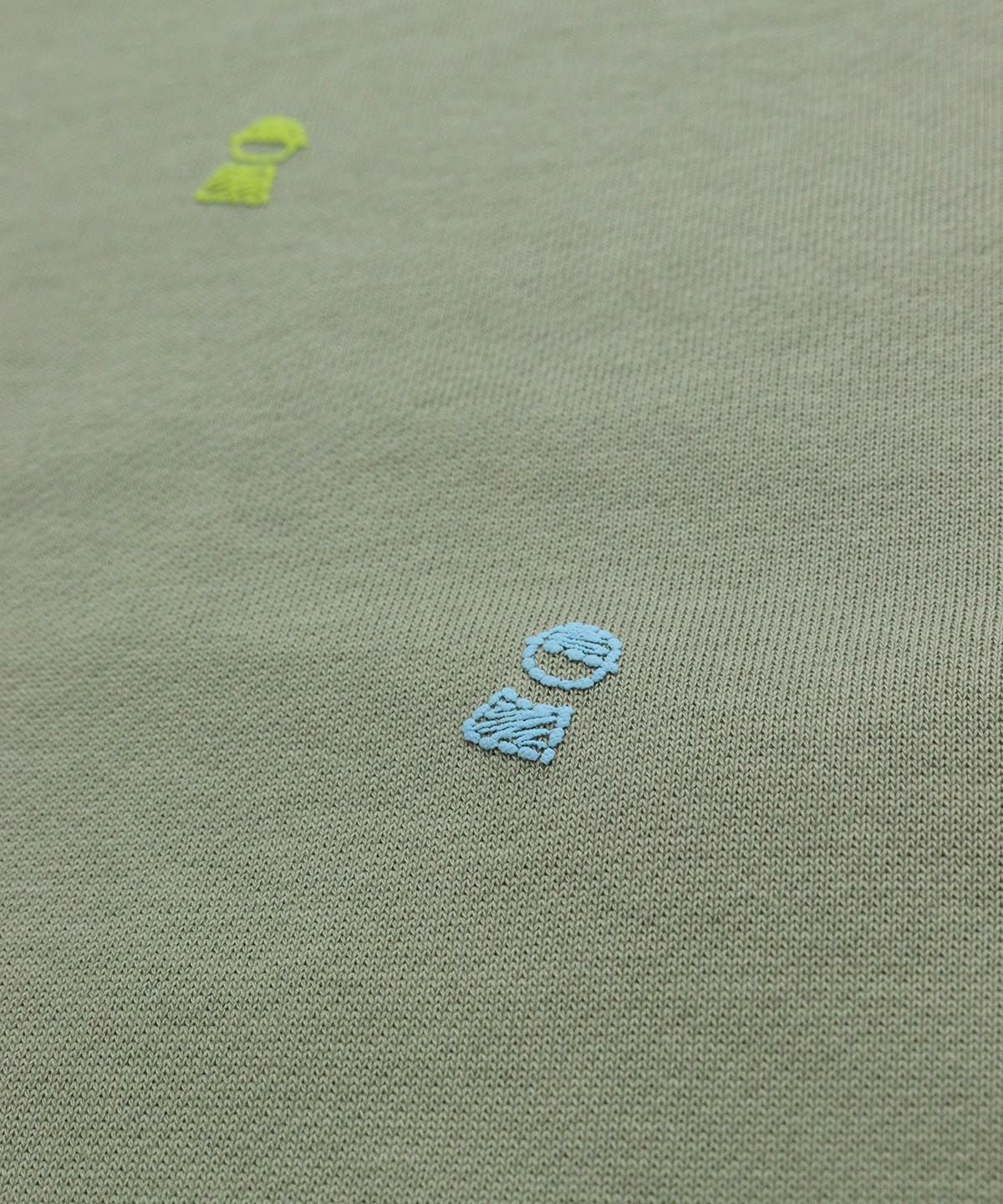 ミニプリント（カーキ）