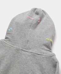 フード後ろ（グレー）