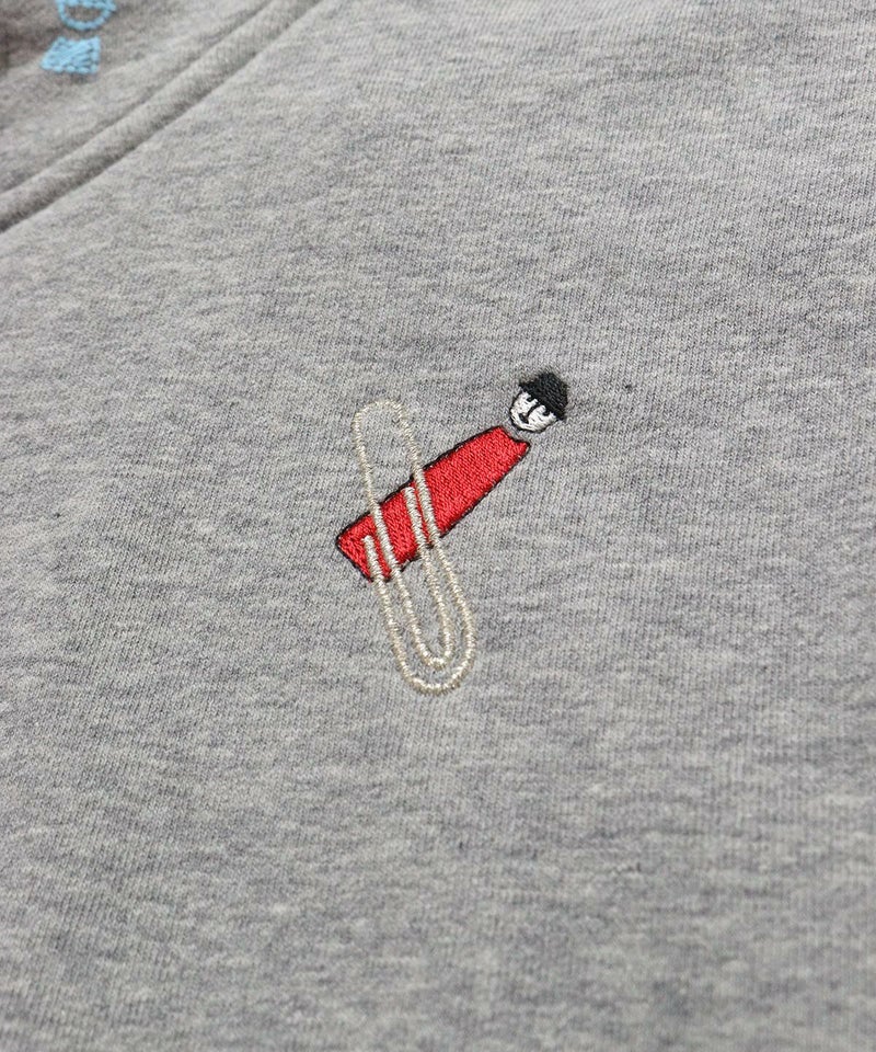 刺繍（グレー）