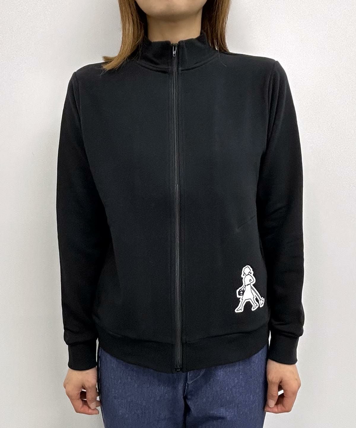 オンラインストア・店舗限定商品】裏毛ハイネックジップスウェット