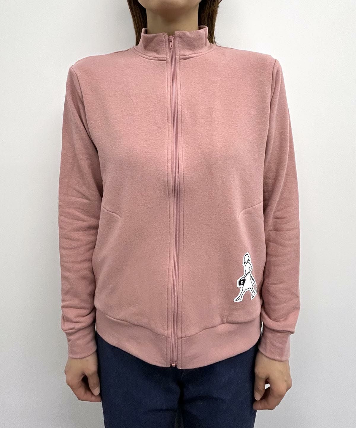オンラインストア・店舗限定商品】裏毛ハイネックジップスウェット