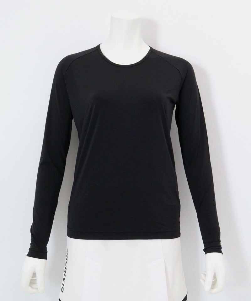 冷却素材クルーネックインナー(ブラック)