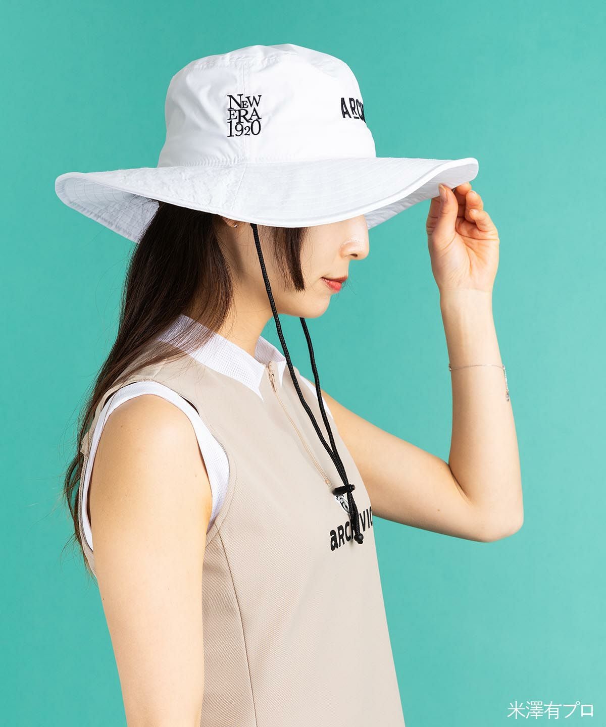 ハットさん専用 撥水ナイロンハット (NEW ERA®コラボ)|アルチビオ - ゴルフウェア