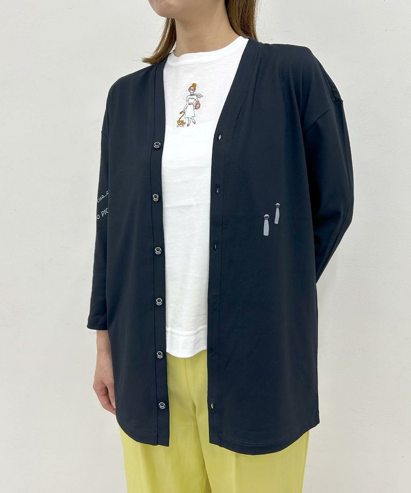 モデル着用画像(ネイビー)