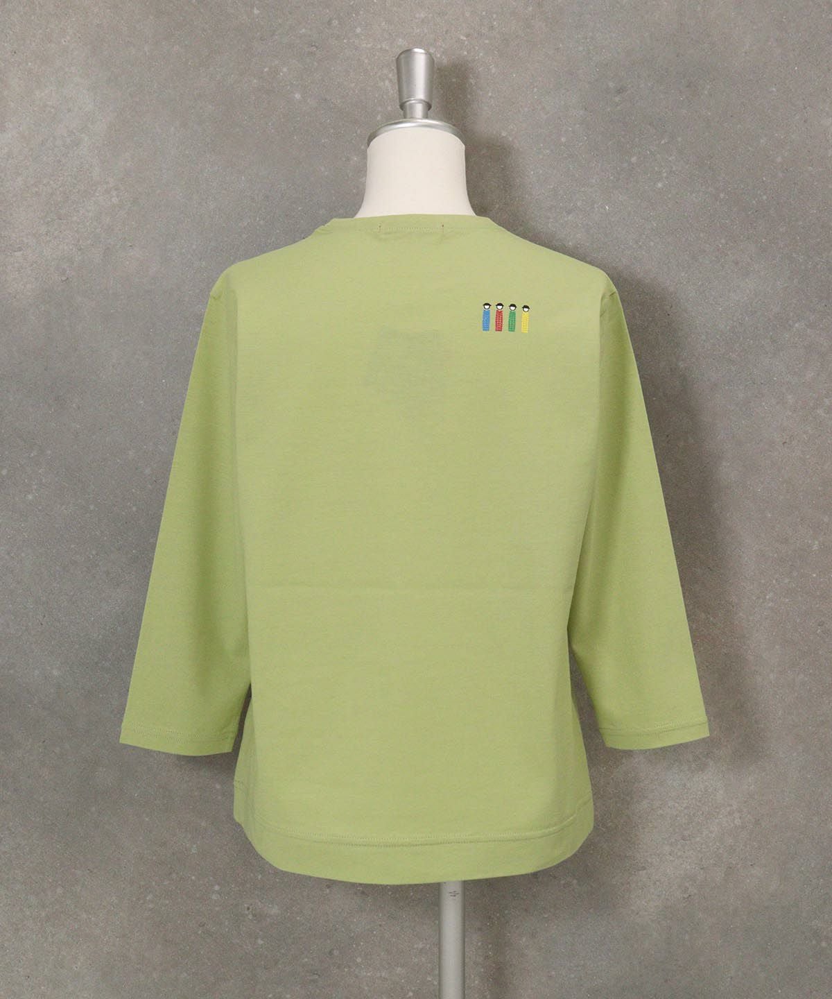オンラインストア・店舗限定商品】UV冷感七分袖刺繍Tシャツ|スタジオ