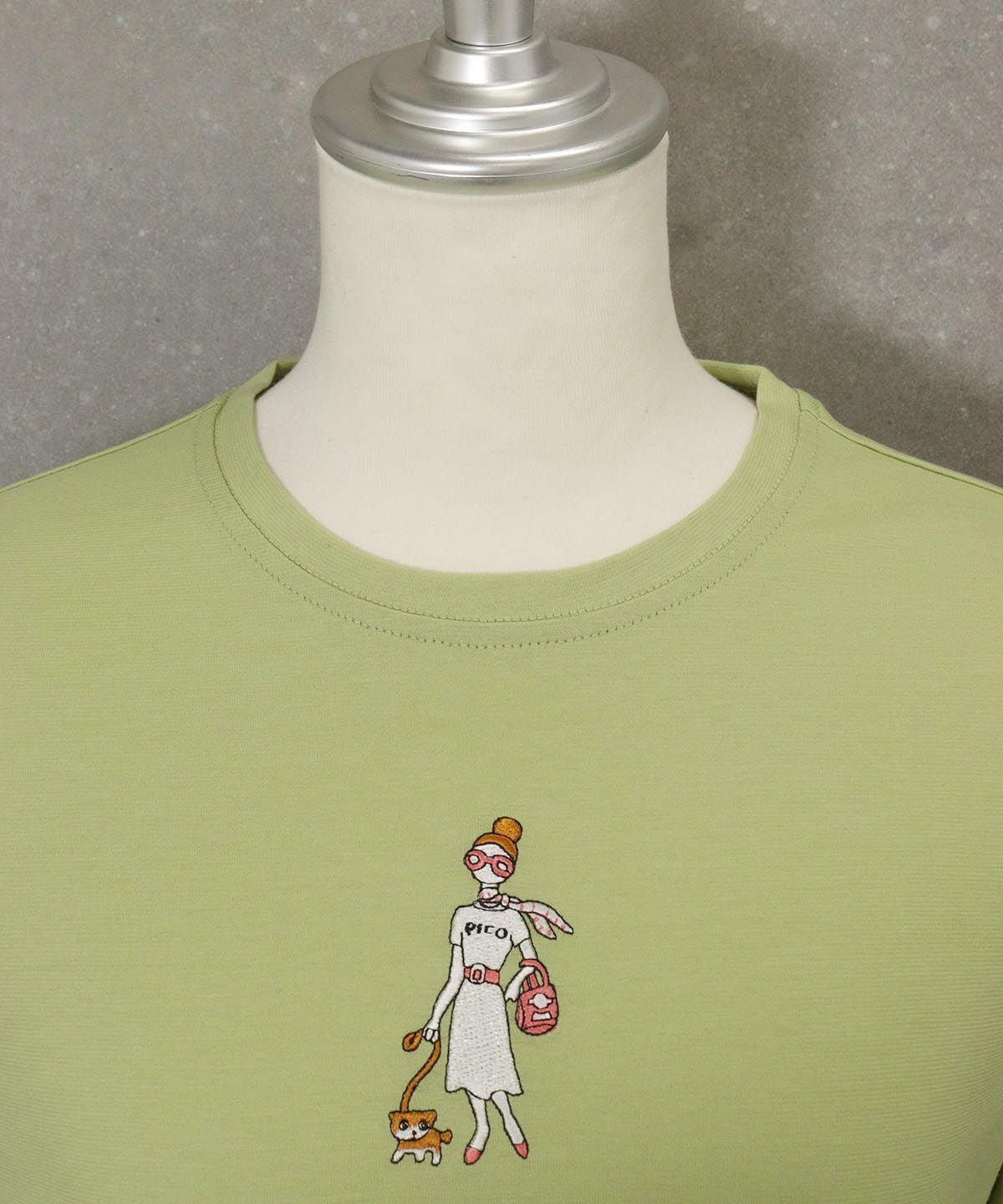オンラインストア・店舗限定商品】UV冷感七分袖刺繍Tシャツ|スタジオ