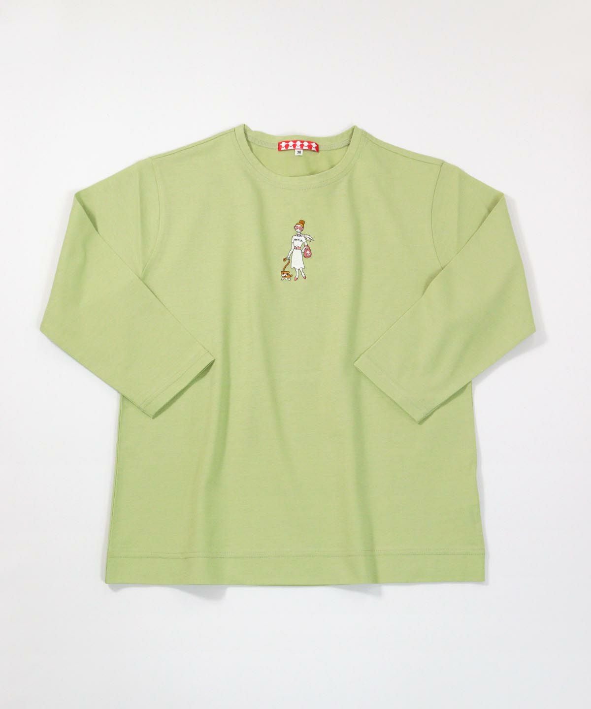 オンラインストア・店舗限定商品】UV冷感七分袖刺繍Tシャツ|スタジオ