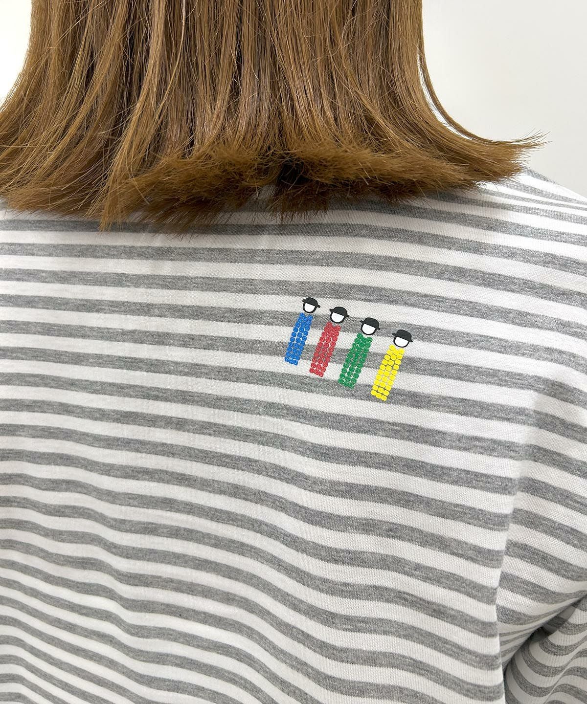オンラインストア・店舗限定商品】冷感ボーダー七分袖Tシャツ|スタジオ