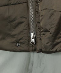 ファスナー部分(カーキ)