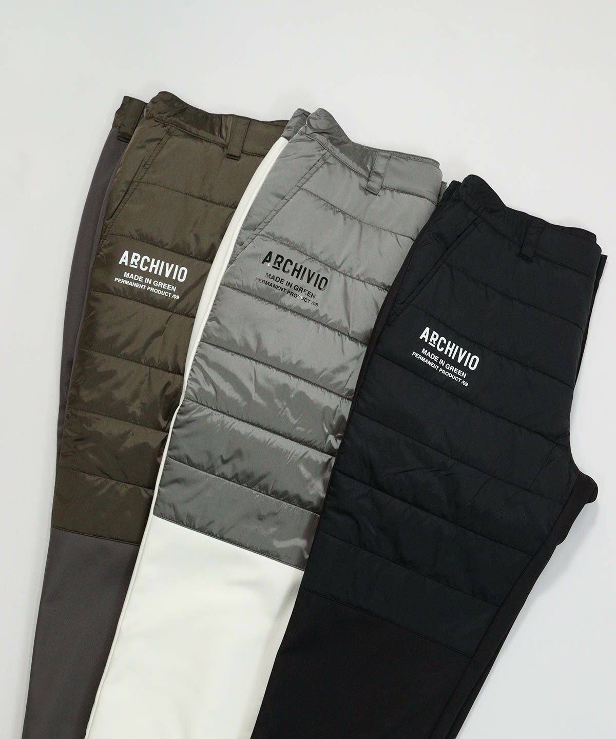 メンズ】異素材切替撥水パンツ|アルチビオ - ゴルフウェアや婦人服通販