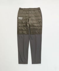 【メンズ】異素材切替撥水パンツ(カーキ)前