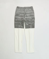 【メンズ】異素材切替撥水パンツ(グレー)前