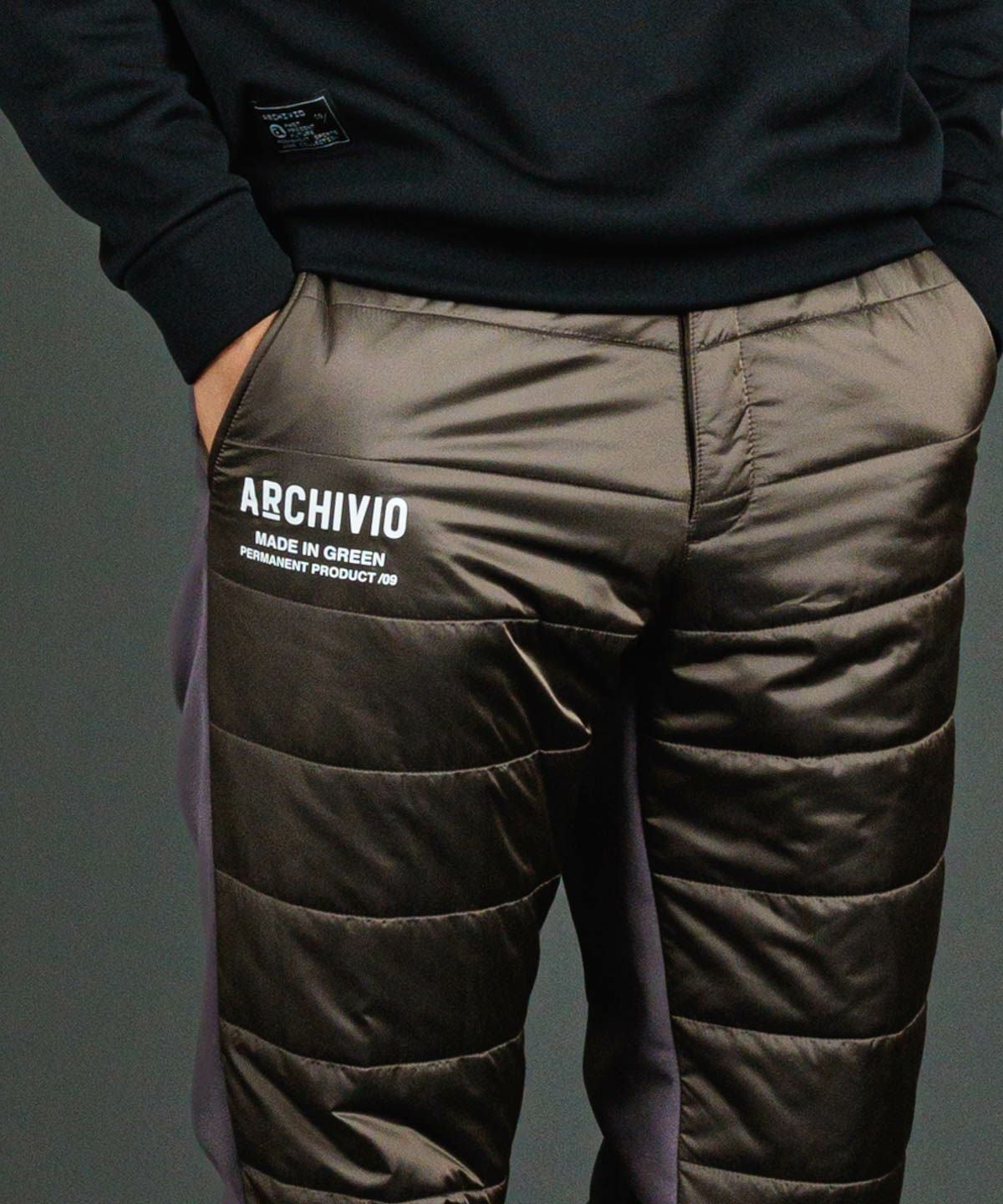 メンズ】異素材切替撥水パンツ|アルチビオ - ゴルフウェアや婦人服通販