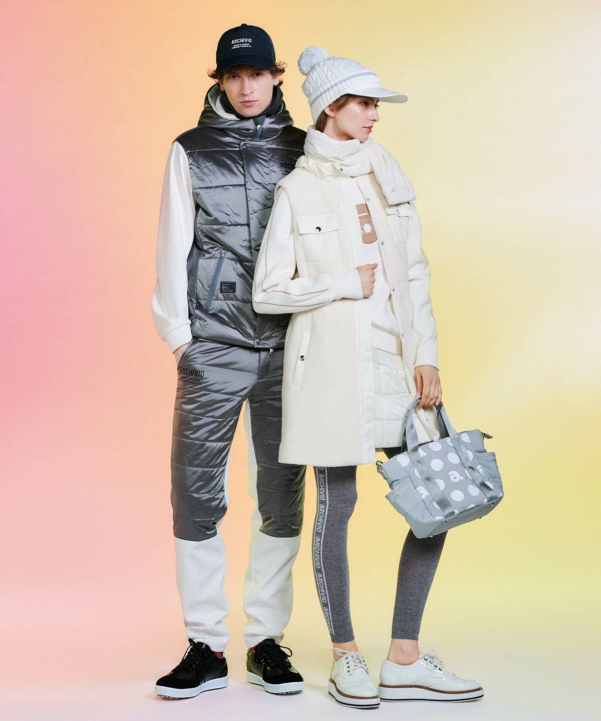 メンズ】異素材切替撥水パンツ|アルチビオ - ゴルフウェアや婦人服通販