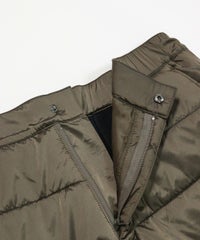 ファスナー部分(カーキ)