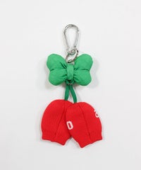 チェリー型ボールケース(レッド)後ろ