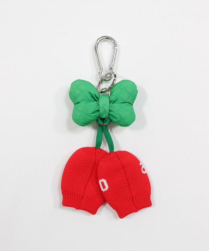 チェリー型ボールケース(レッド)後ろ