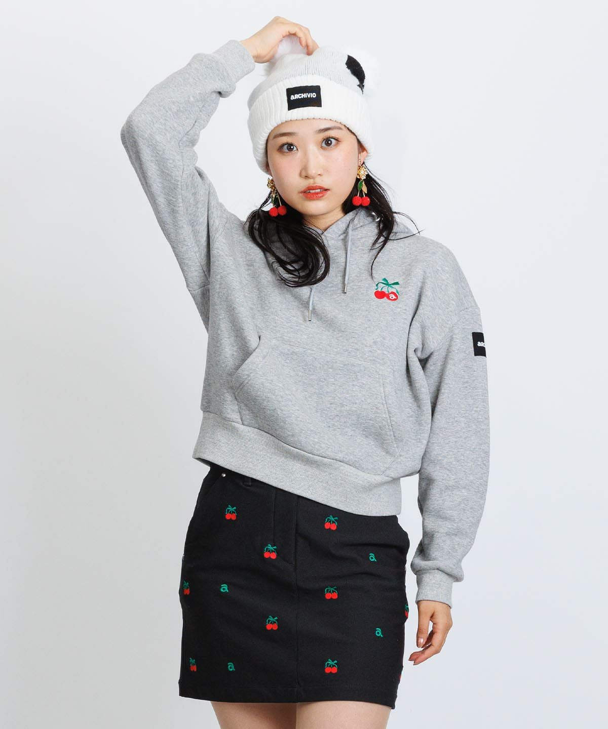 ボンボンニット帽|アルチビオ - ゴルフウェアや婦人服通販