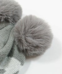 ボンボン部分(グレー)