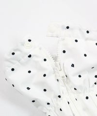 ファスナー部分(ホワイト)