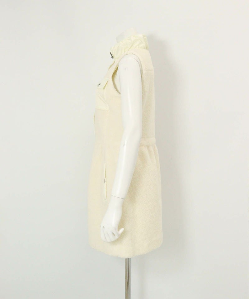 蓄熱保温ボアベスト(ホワイト)横