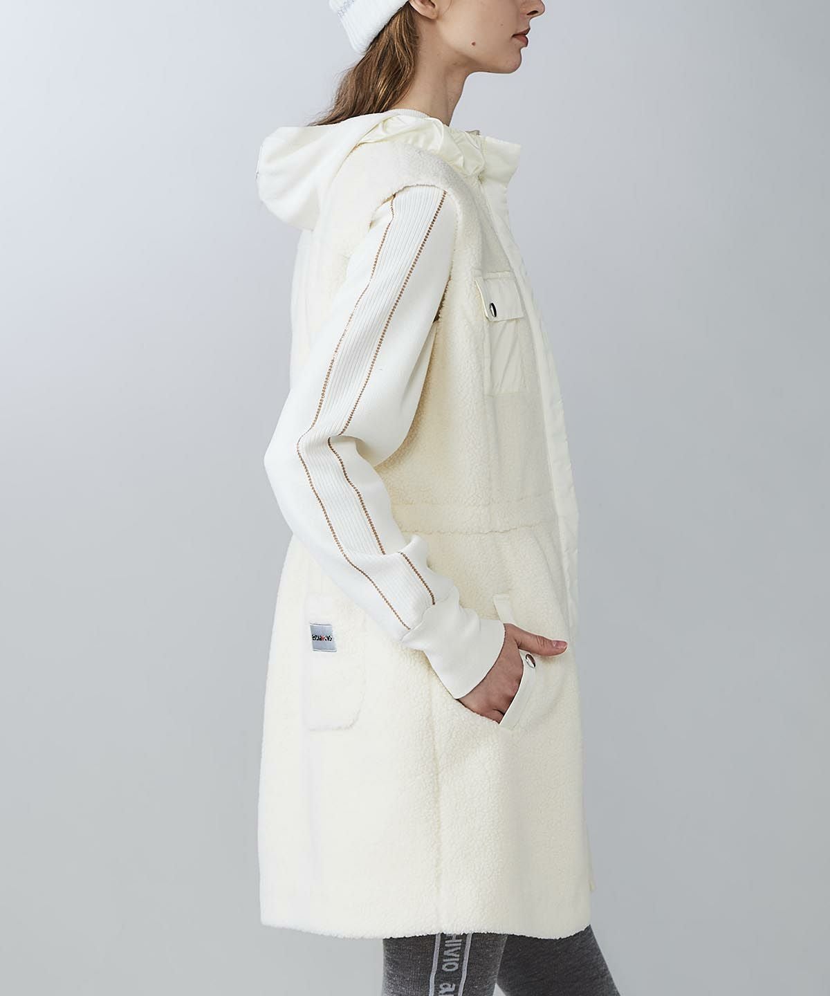 蓄熱保温ボアベスト|アルチビオ - ゴルフウェアや婦人服通販