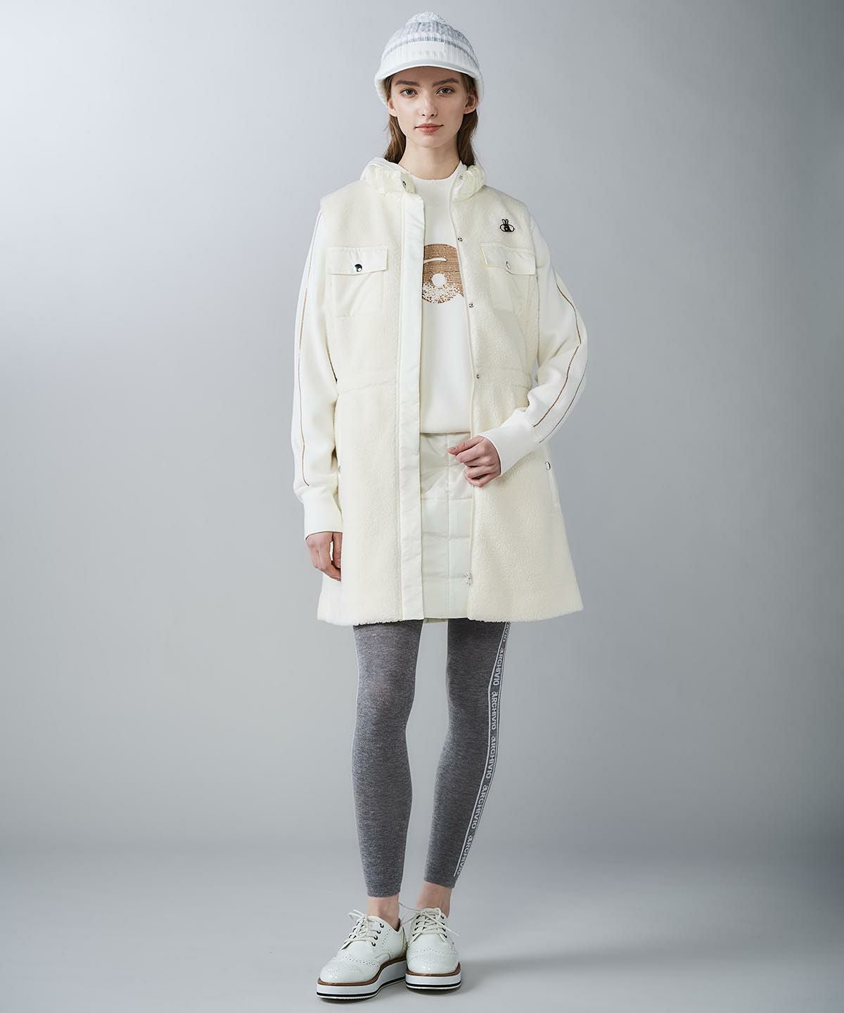 モデル着用画像(ホワイト)