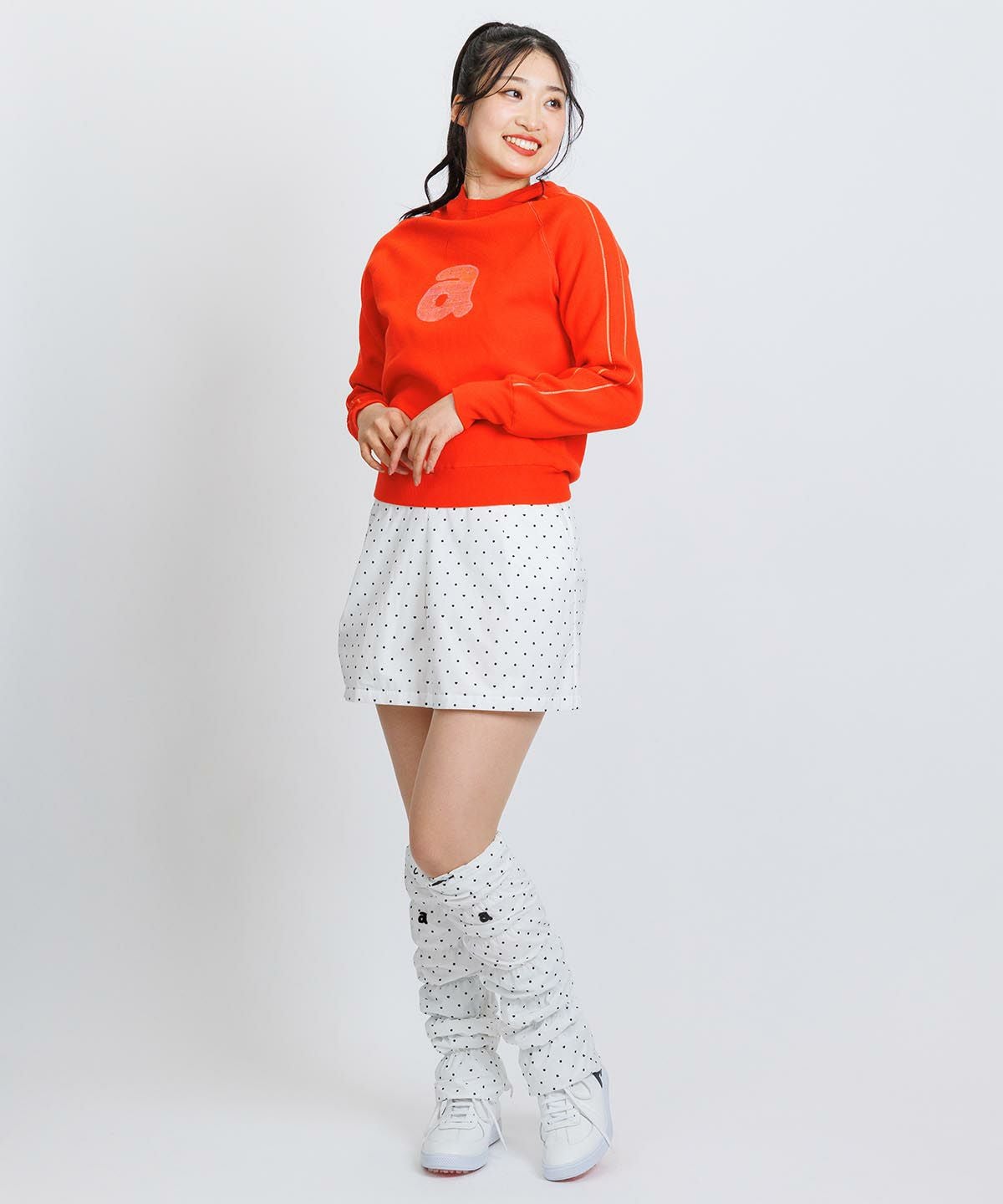 保温撥水ドット柄スカート|アルチビオ - ゴルフウェアや婦人服通販