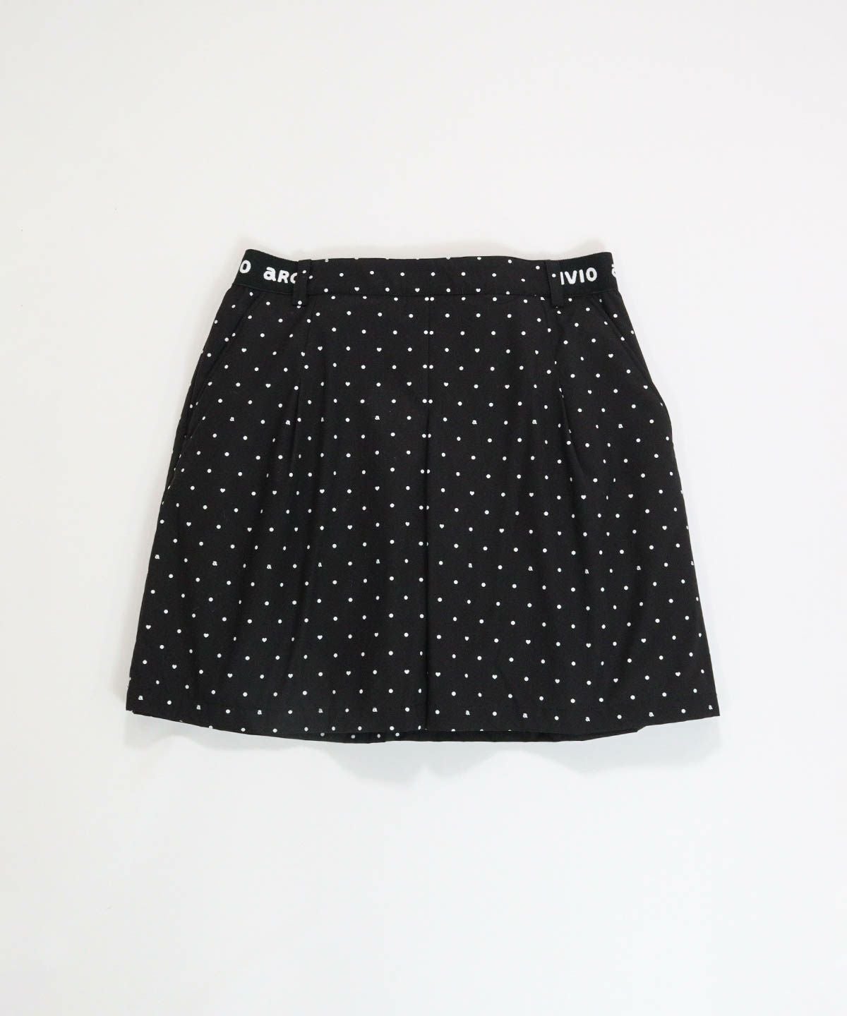 保温撥水ドット柄スカート|アルチビオ - ゴルフウェアや婦人服通販