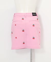 チェリー刺繍スカート(ピンク)後ろ