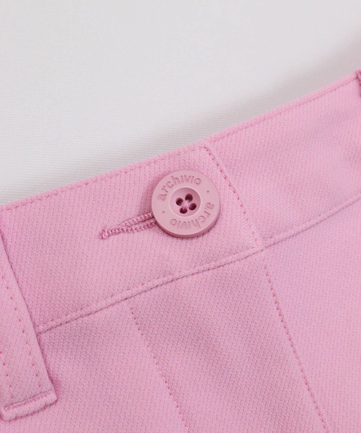 ウエストボタン(ピンク)