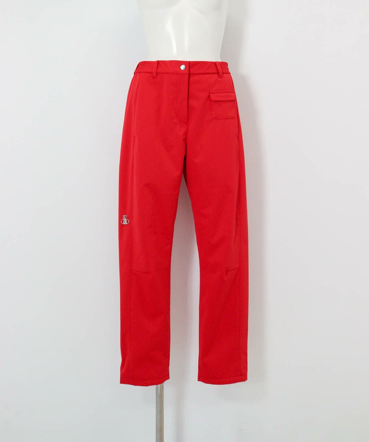 パラシュート風保温パンツ(レッド)前