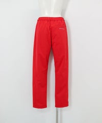 パラシュート風保温パンツ(レッド)後ろ