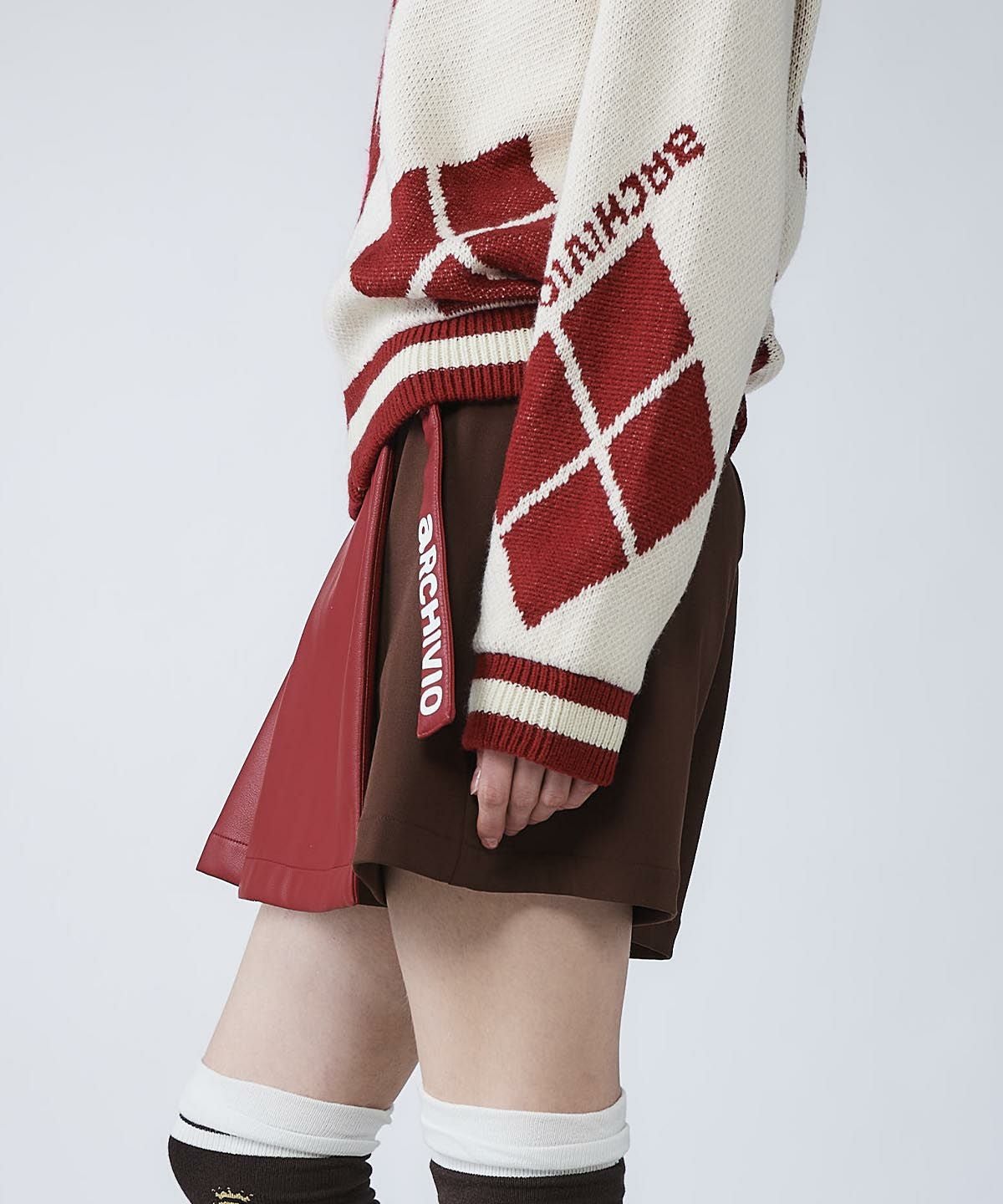 モデル着用画像(レッド)