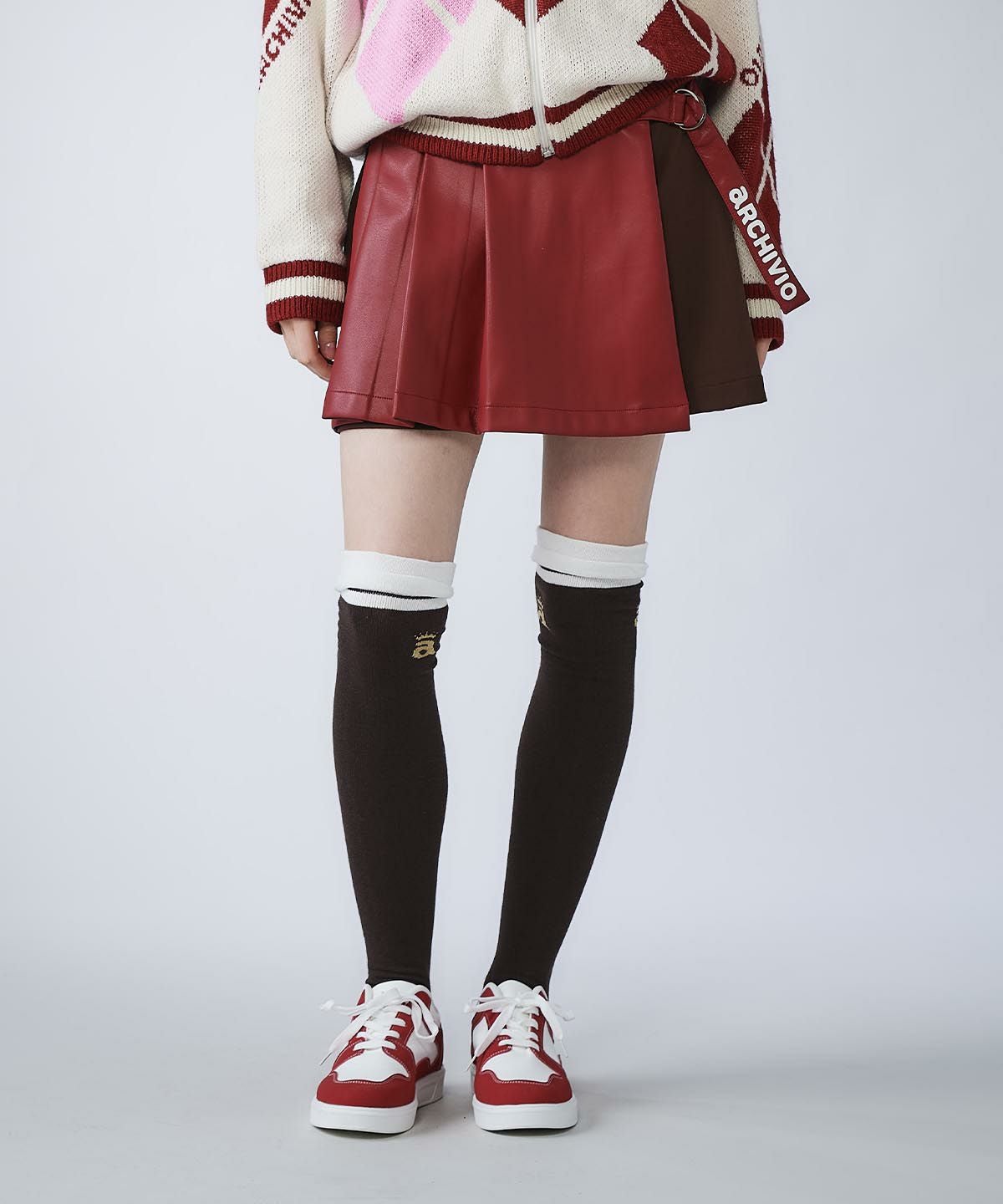 モデル着用画像(レッド)