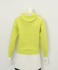 スパンコール刺繍保温ニット(イエロー)後ろ