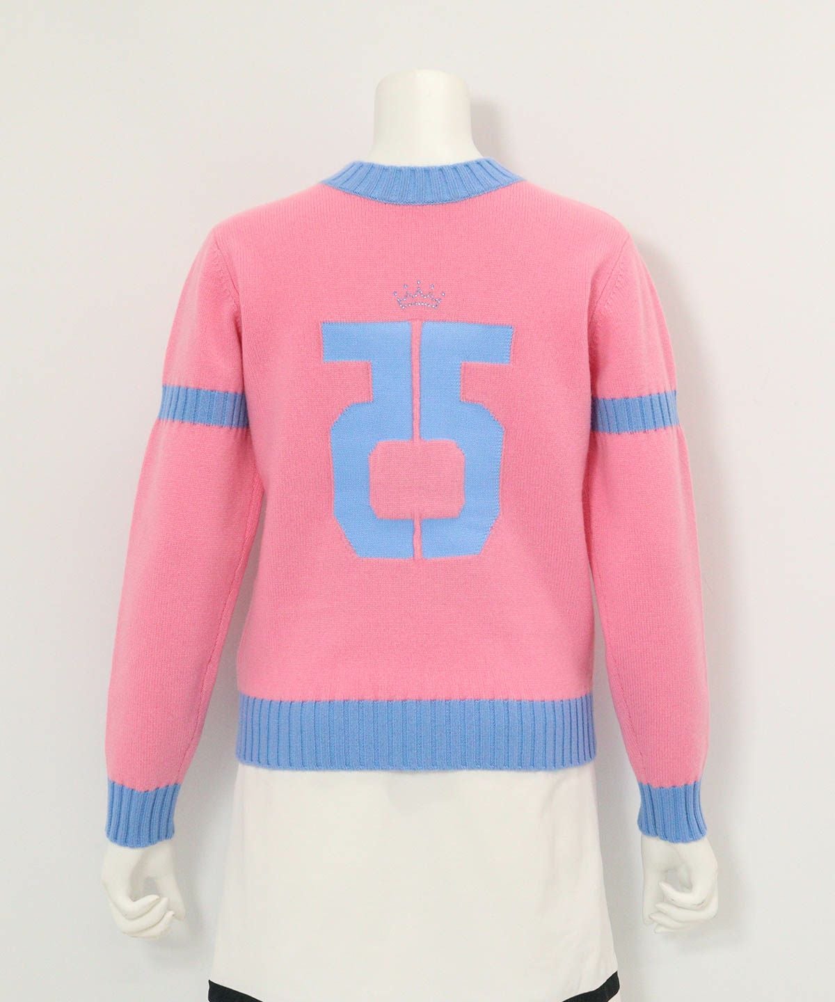 カシミヤ100％バックロゴニット|アルチビオ - ゴルフウェアや婦人服通販