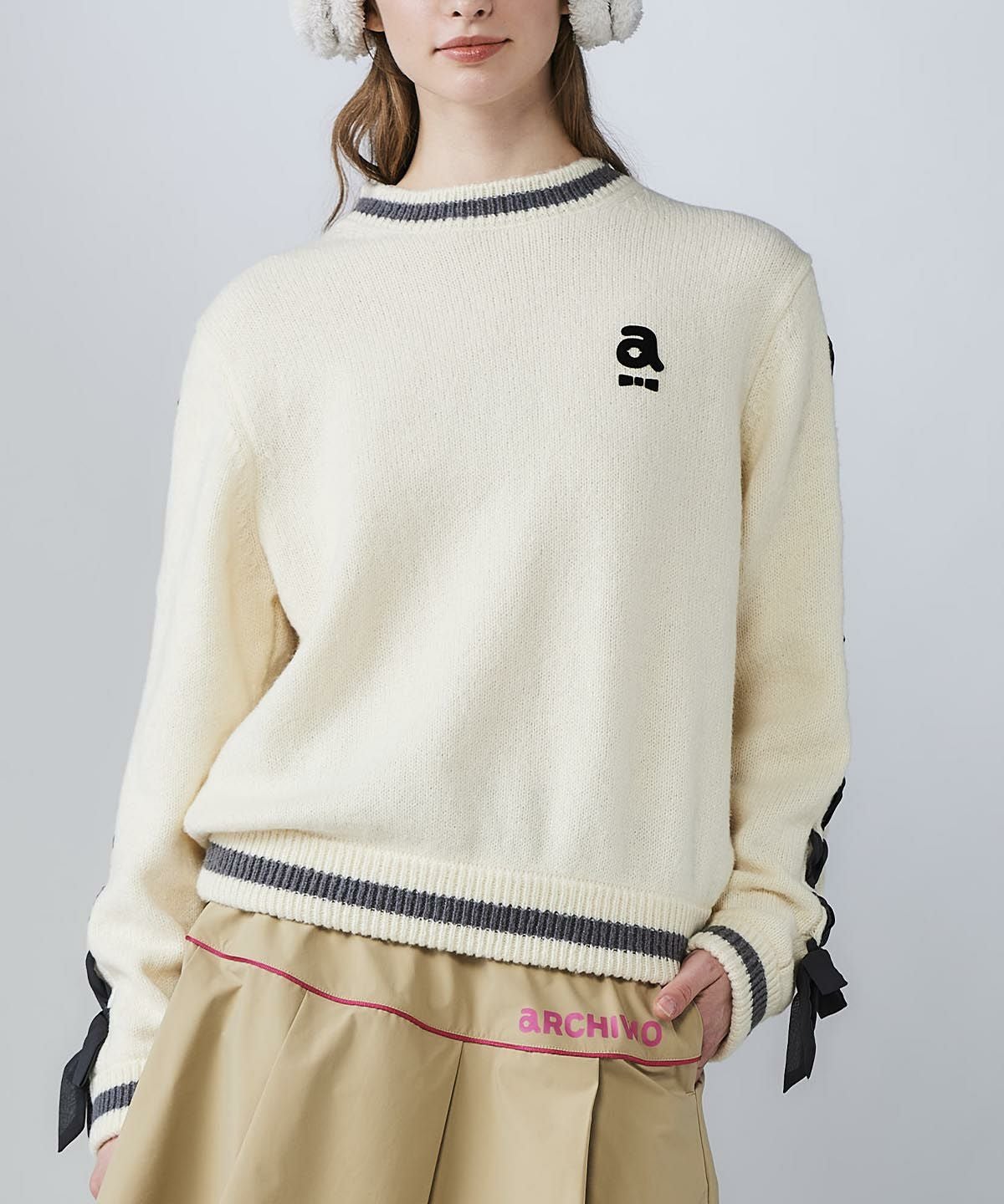 モデル着用画像(ホワイト)