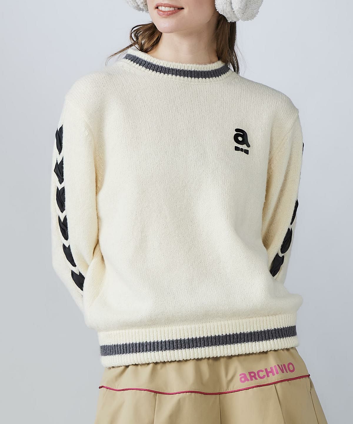 モデル着用画像(ホワイト)